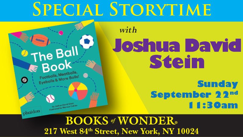 Special Storytime with Joshua David Stein