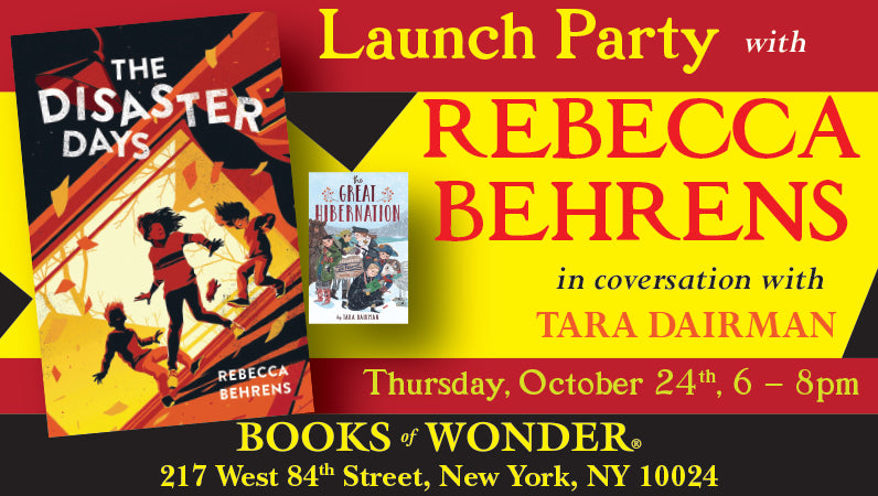 Launch Party for The Disaster Days by Rebecca Behrens