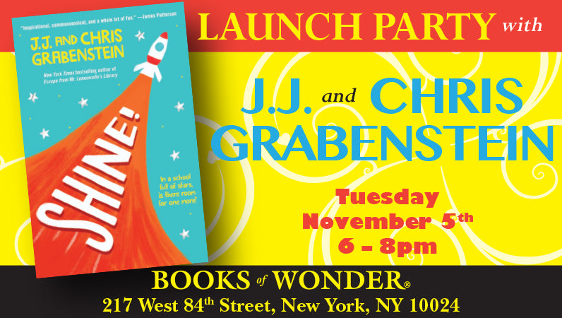 Launch Party with J.J. and Chris Grabenstein for Shine