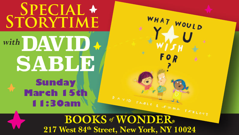 Special Storytime with David Sable