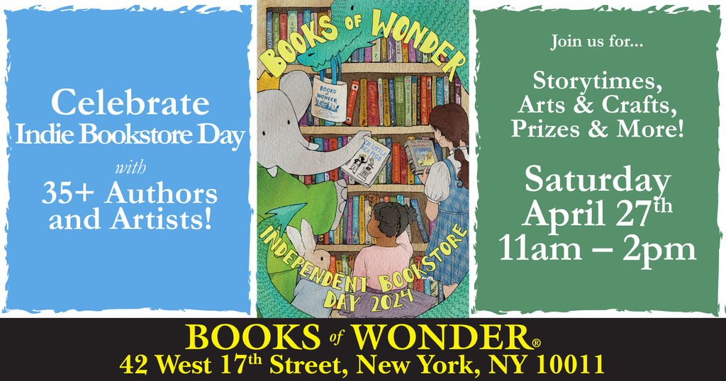 Indie Bookstore Day 2024! Celebrate with 35+ Authors & Artists!