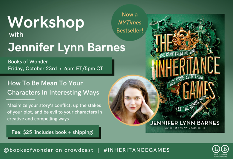 Workshop with Jennifer Lynn Barnes