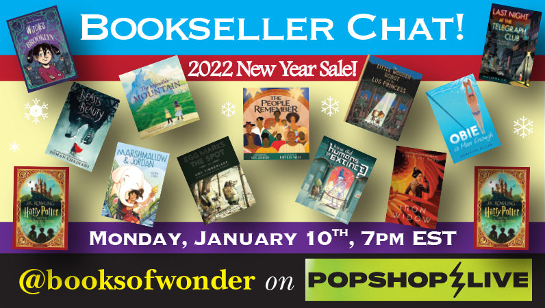 January 10, 2022 - Bookseller Chat, New Year’s Sale!