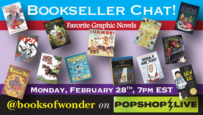 Popshop: Feb 28, 2022 - Bookseller Chat, Staff Favorite Graphic Novels
