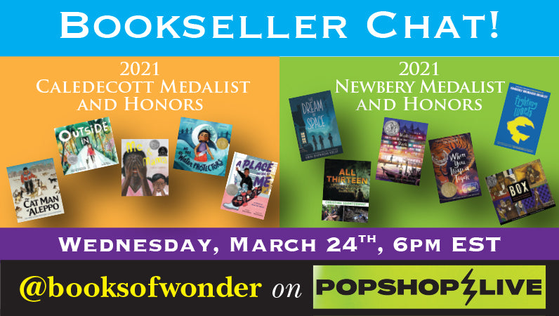 Popshop Live - Book Seller Chat: Newbery & Caldecott Winners!