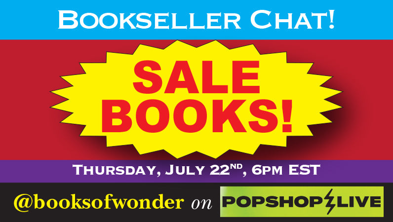 Bookseller Chat on Popshop Live: Sale Books!