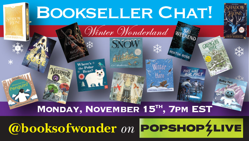 November 15, 2021 - Bookseller Chat, Winter Wonderland