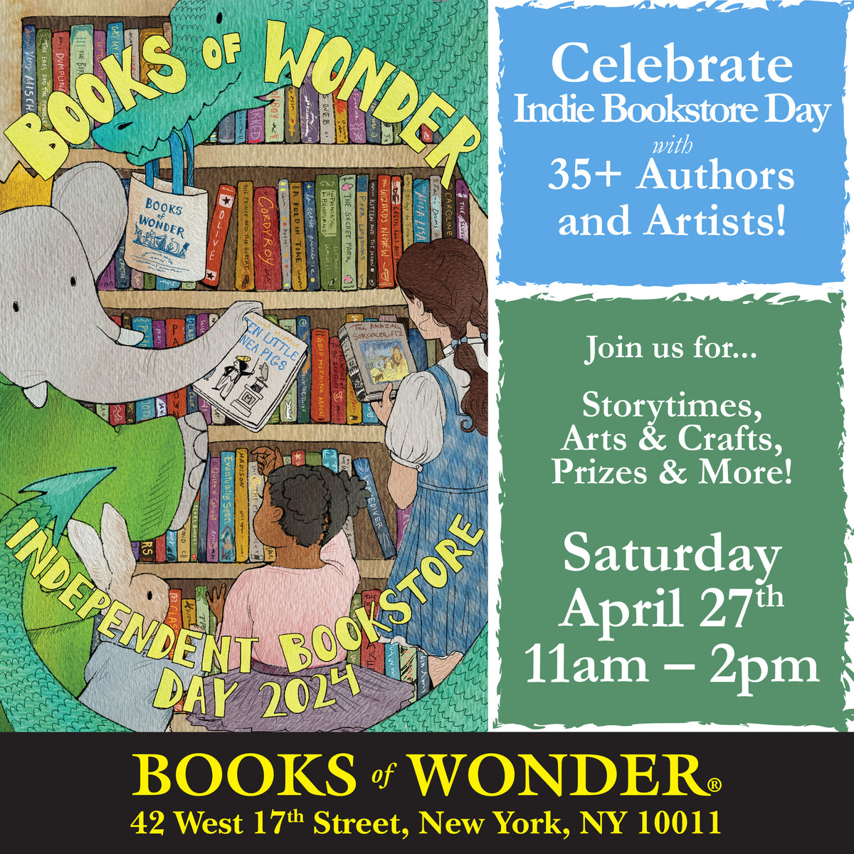 2024 Indie Bookstore Day Sale! – Page 2 – Books of Wonder