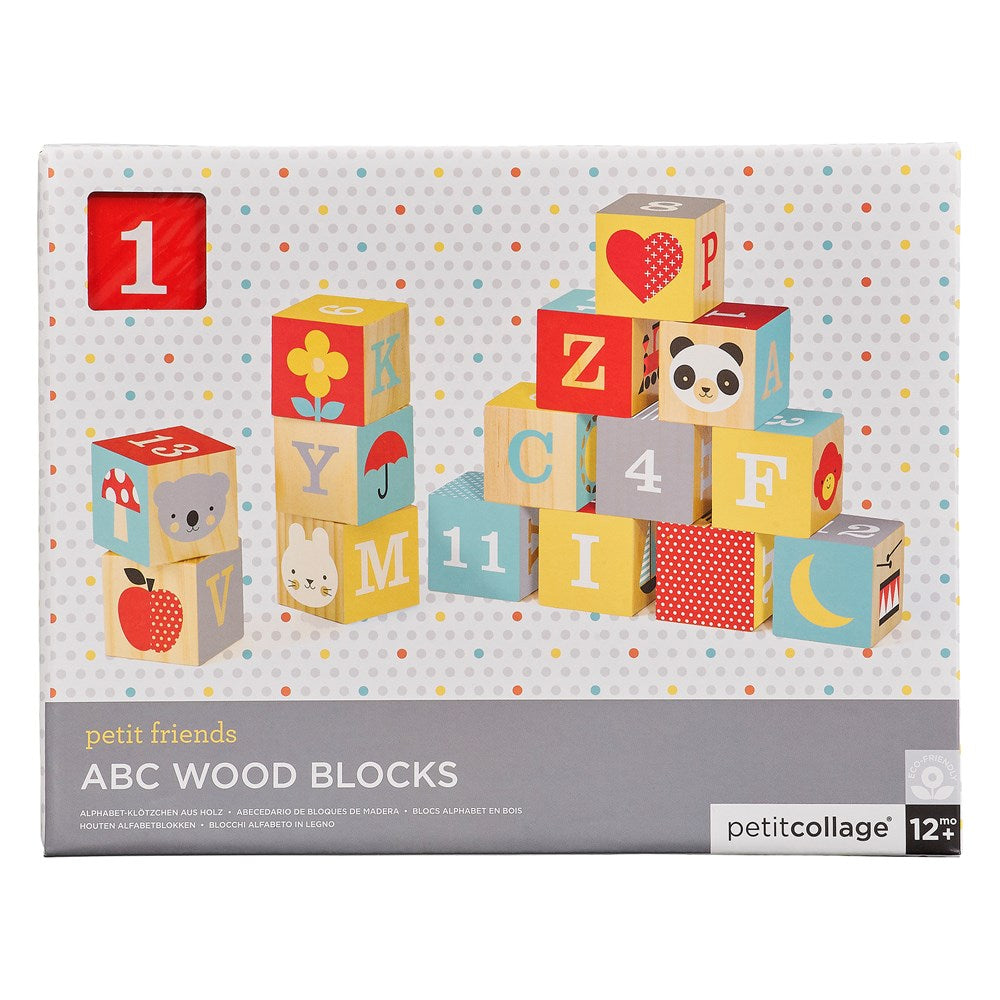 Petit Friends ABC Wood Blocks
