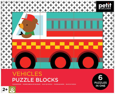 Vehicles Puzzle Blocks