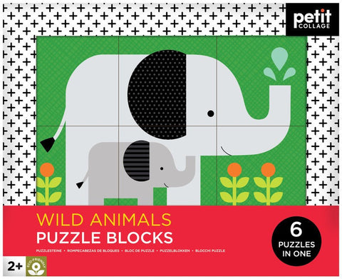 Wild Animals Puzzle Blocks