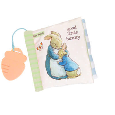 Peter Rabbit Good Little Bunny Soft Book with Teether