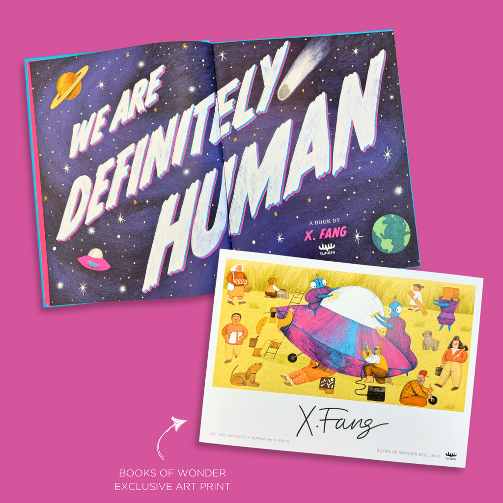 We Are Definitely Human – Books of Wonder