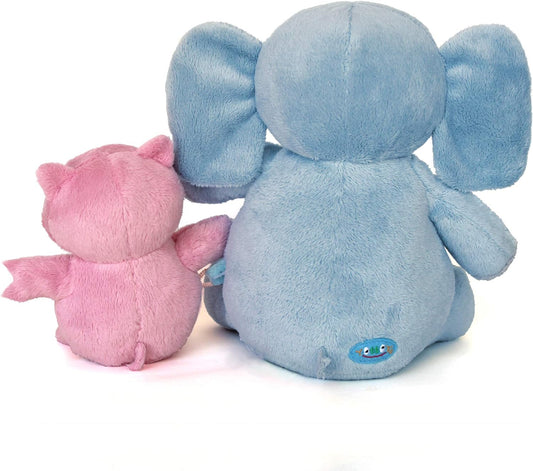 Elephant and Piggie Plush Pair