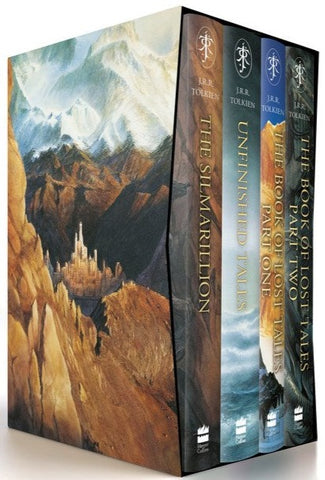 The History of Middle-earth Box Set #1 : The Silmarillion / Unfinished Tales / Book of Lost Tales, Part One / Book of Lost Tales, Part Two