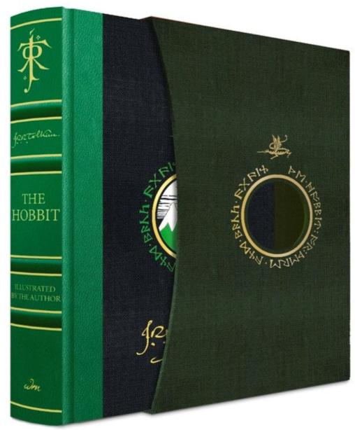 The Hobbit Deluxe Illustrated by J. R. R. Tolkien