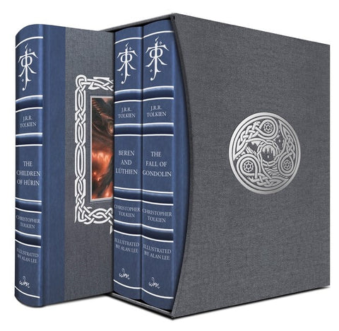 Cover of Great Tales of Middle-earth Deluxe Box Set: The Children of Húrin, Beren and Lúthien, The Fall of Gondolin