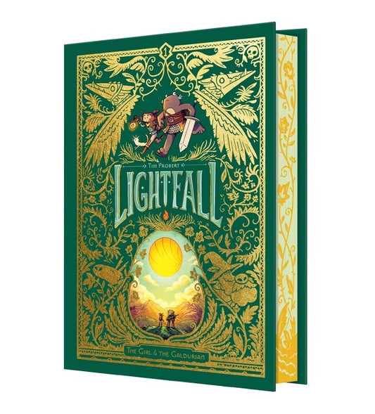 Cover of Lightfall: The Girl & the Galdurian Deluxe Edition: A Graphic Novel