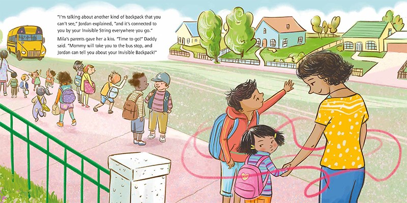 The Invisible Backpack Examples The Invisible String Backpack – Books of Wonder