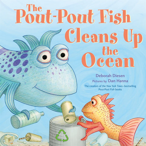 The Pout-Pout Fish Cleans Up the Ocean (Board Book)