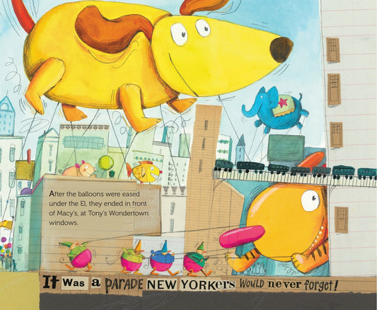 Interior of Balloons Over Broadway: The True Story of the Puppeteer of Macy's Parade