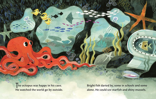 Octopus Escapes (Board Book)