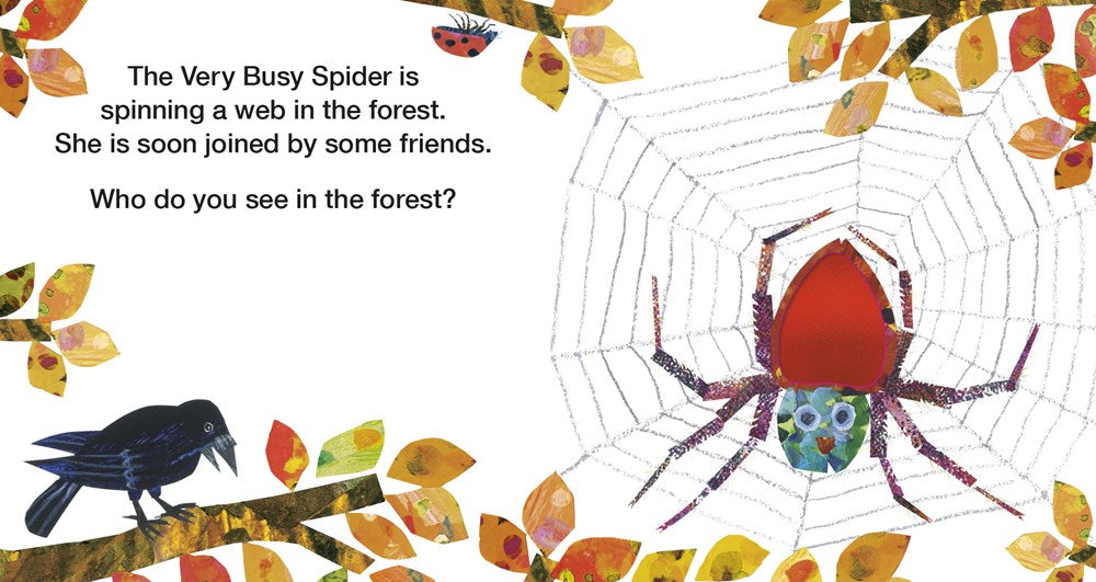 Very Busy Spider's Forest Friends: A Touch-and-Feel Book