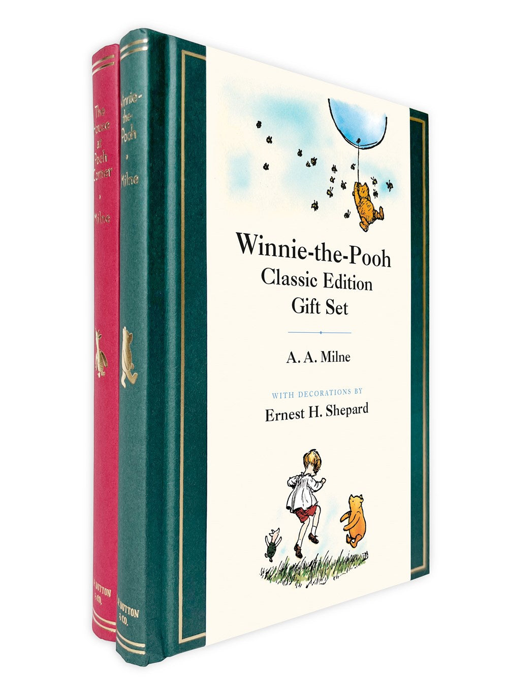 A. A. Milne books, Three Winnie the sold Pooh Books, Pooh book series, Vintage 1950s set