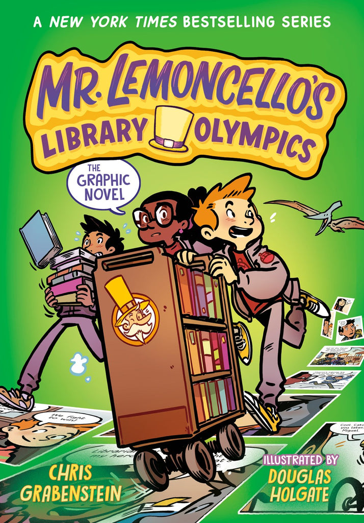 マデリン Mr. Lemoncello's Library Olympics: The Graphic Novel – Books of Wonder