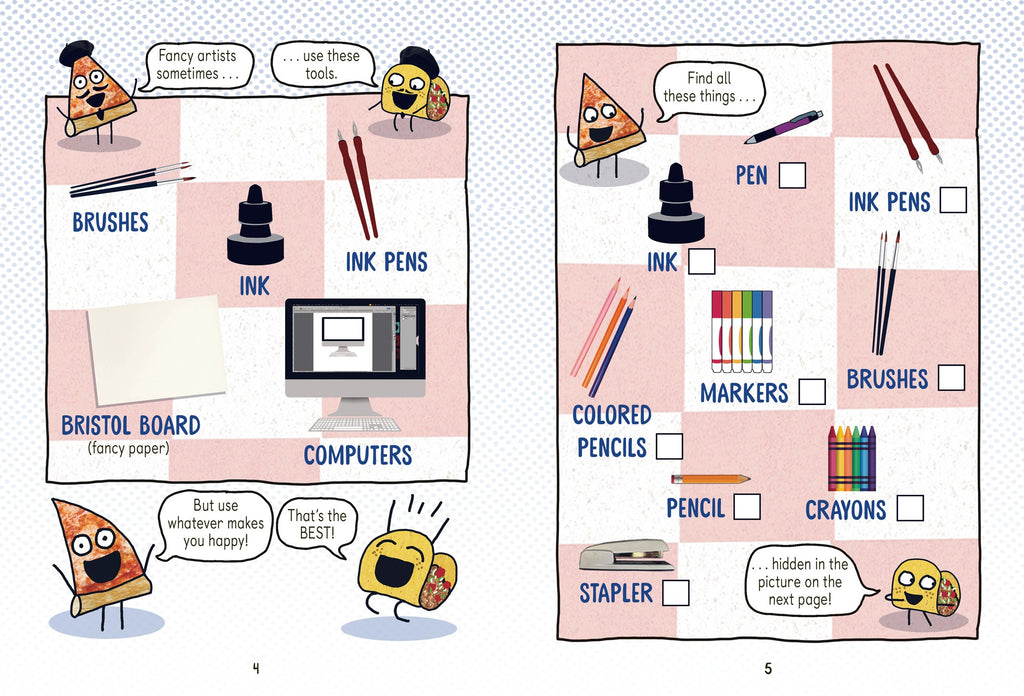 Pizza and Taco: Draw Your Own Comic! – Books of Wonder
