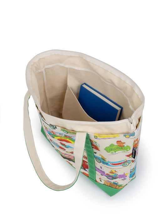 Richard Scarry: Cars and Trucks and Things That Go Zippered Boat Tote