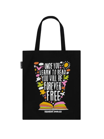 Frederick Douglass: Once You Learn to Read Tote Bag