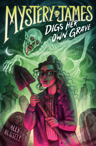 Cover of Mystery James Digs Her Own Grave (Paperback)