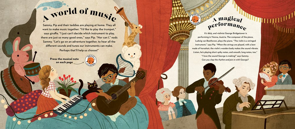 Books With Instruments Listen to the Music: The Instruments – Books of Wonder