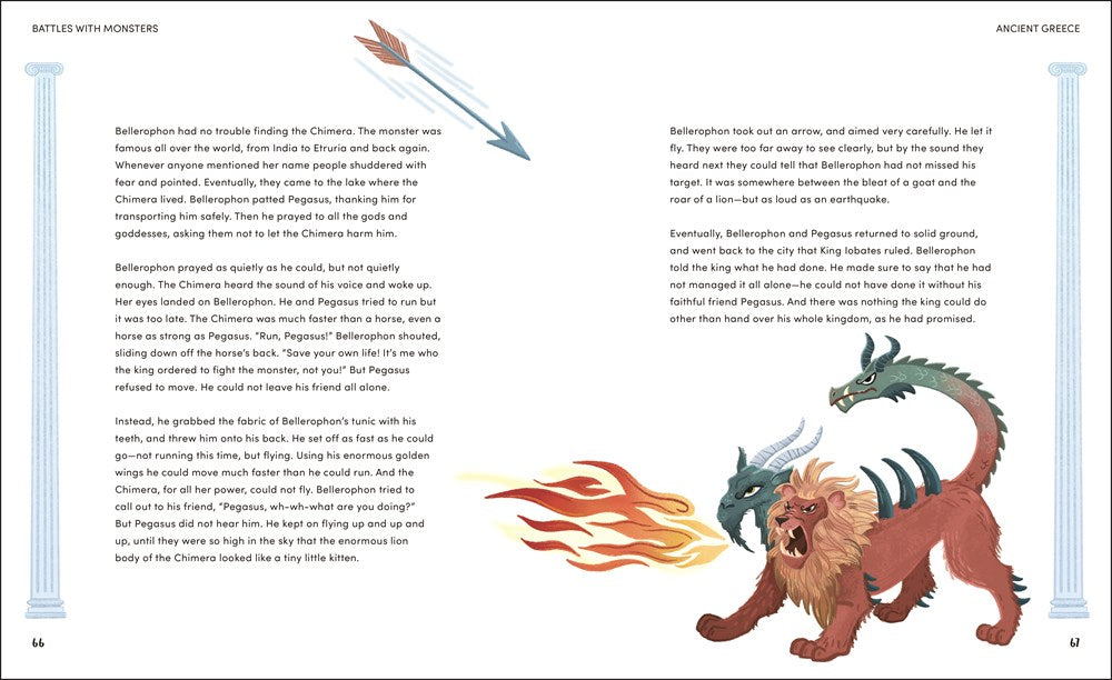 mythical beasts and monsters Beasts of the Ancient World : A Kids' Guide to Mythical Creatures, fro – Books of Wonder