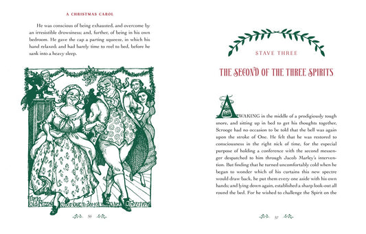 Interior of A Christmas Carol