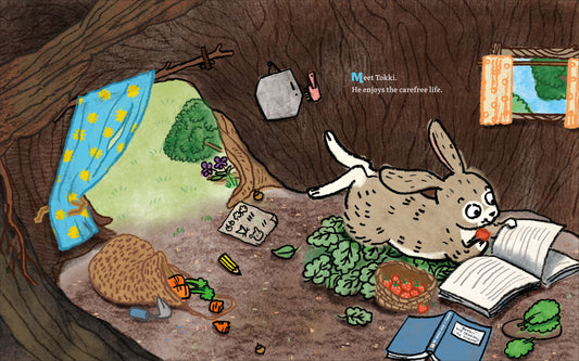 Interior #1 of Tokki's Tricks: A Korean Folktale