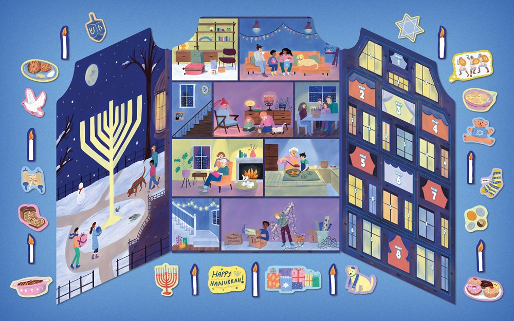 Sticker Countdown: Hanukkah – Books of Wonder