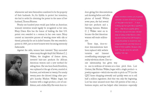 Interior 1 of Girls Think of Everything: Stories of Ingenious Inventions by Women