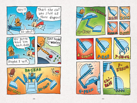 Super Diaper Baby: The Invasion of the Potty Snatchers: Color Edition (From the Creator of Dog Man)