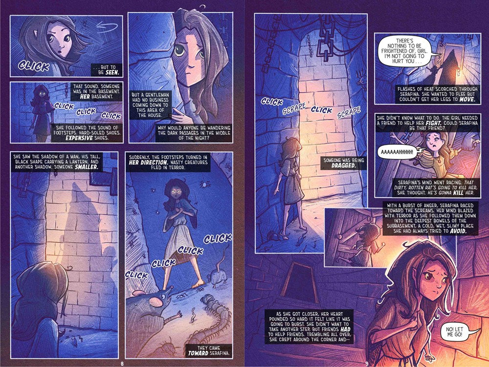 Serafina and the Black Cloak: The Graphic Novel (Paperback)
