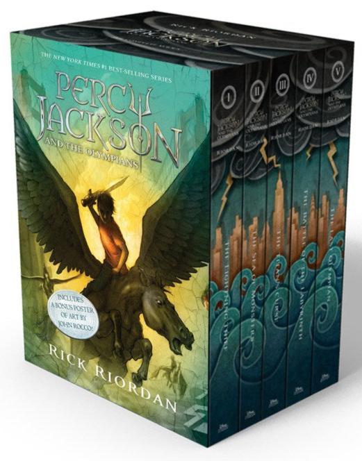 Percy Jackson and the Olympians Paperback Box Set – Books of Wonder