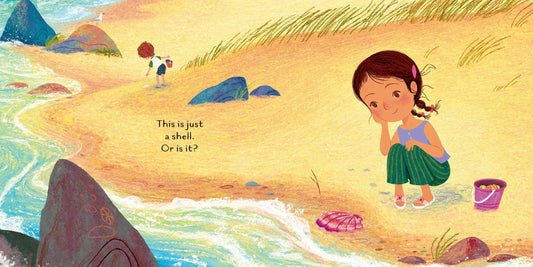 Interior of Just a Shell . . . or Is It? (A Point-of-View Picture Book)