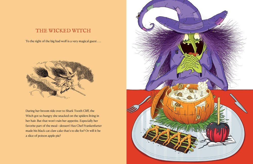 big dinner for monsters A Monster's Meal : A Lift-the-Flap Picture Book