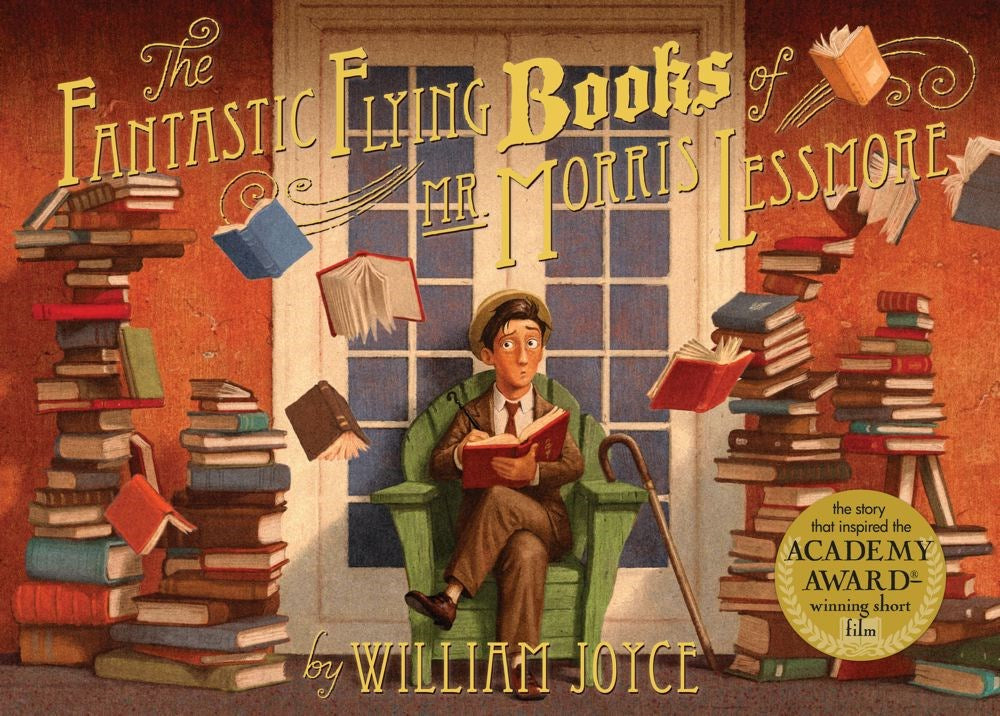 【洋書】More is More メンフィス　ソットサス The Fantastic Flying Books of Mr. Morris Lessmore – Books of Wonder