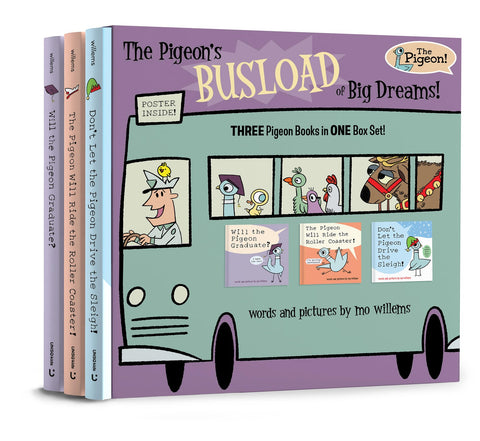 Cover of The Pigeon's Busload of Big Dreams!
