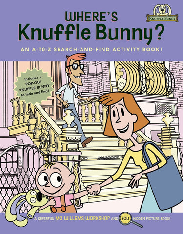 Where's Knuffle Bunny?: 
An A-to-Z Search-and-Find Book