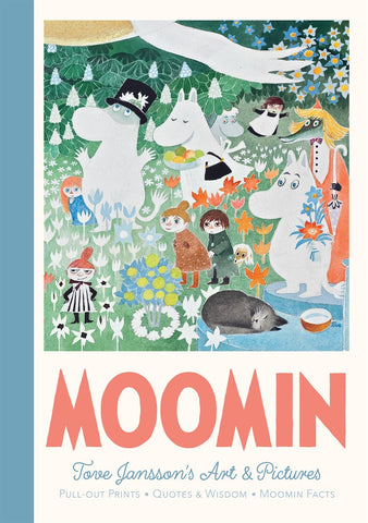 Cover of Moomin Pull-Out Prints: Tove Jansson's Art & Pictures