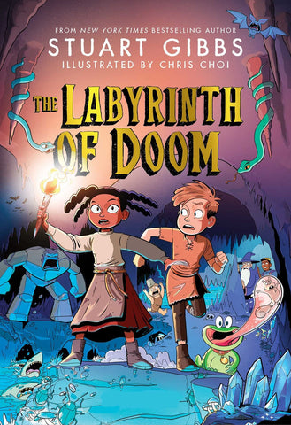 Cover of The Labyrinth of Doom by Stuart Gibbs