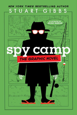 Cover of Spy Camp the Graphic Novel by Stuart Gibbs